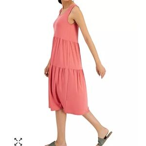 Eileen Fisher Sleeveless Tiered Dress